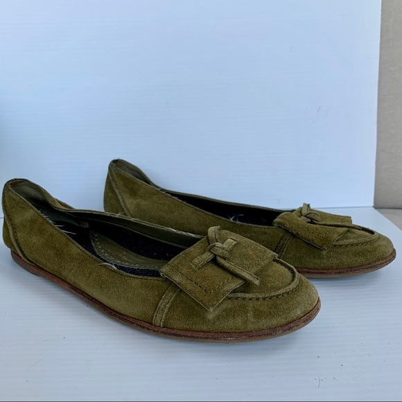 Delman Shoes - Delman suede flats